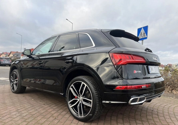 Audi SQ5 cena 159500 przebieg: 47000, rok produkcji 2017 z Kalisz Pomorski małe 562